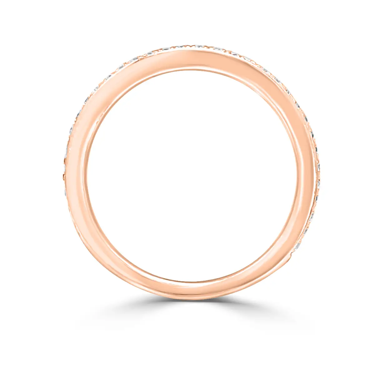Rose Gold Classic Women's Wedding Ring For Perfect Present jewelry store near me