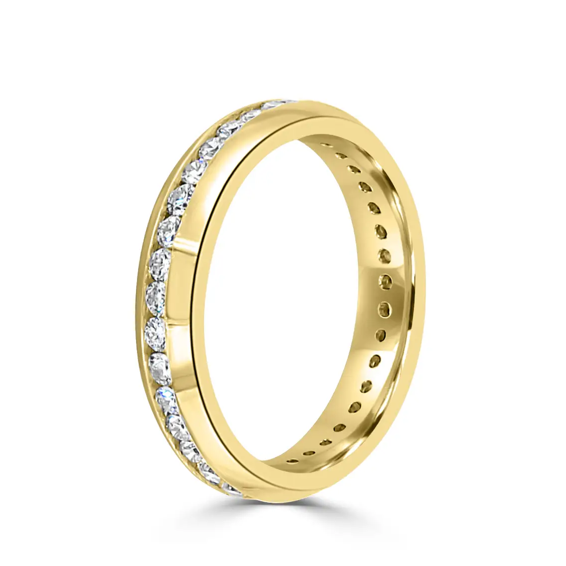 Yellow Gold Perfect Wedding Band And Bridal Sets jewelry Wabash avenue