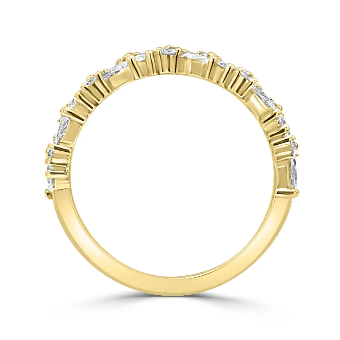 Yellow Gold impearial-pear-cluster-wedding-ring jewelry store near me