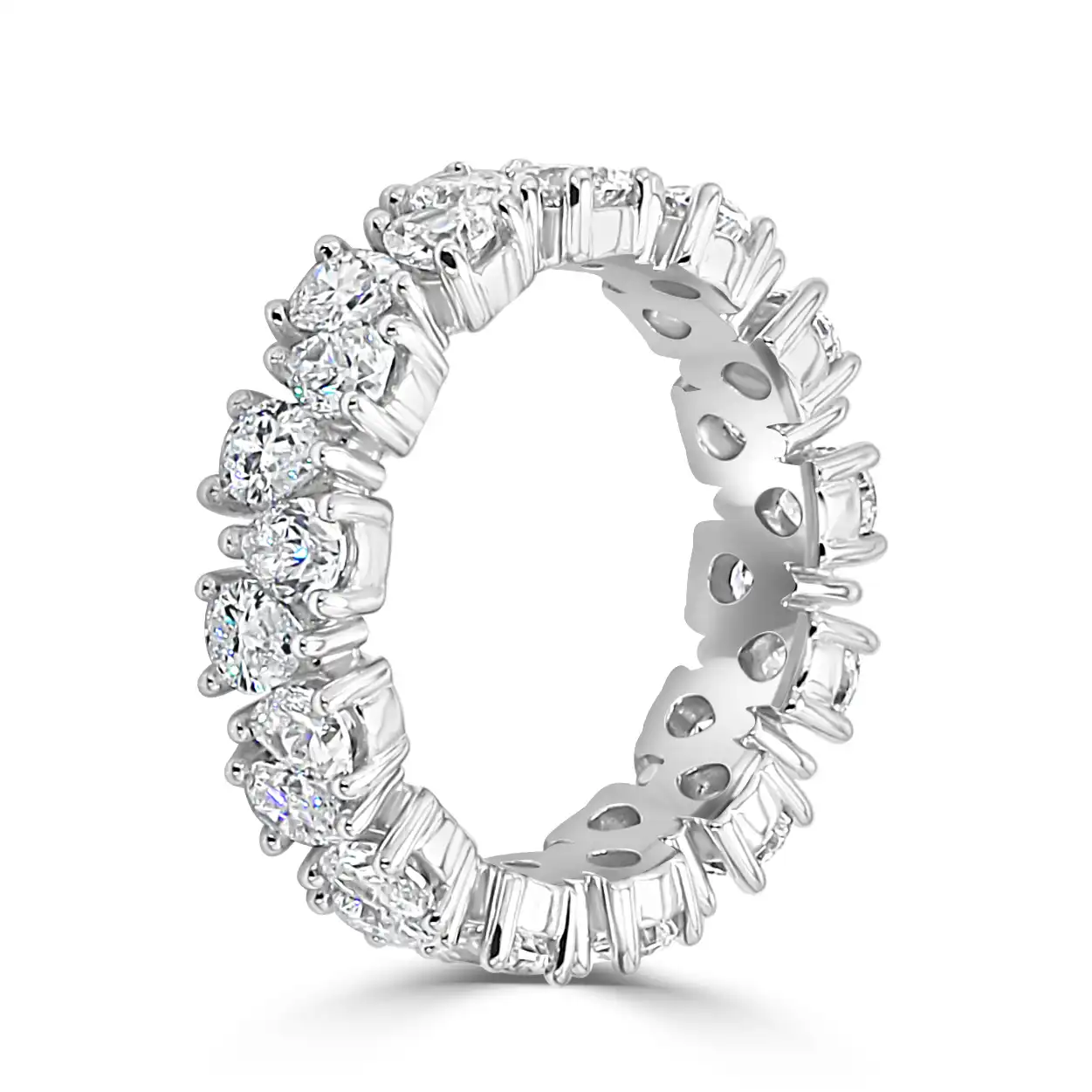 White GoldPearadise North South Pear Eternity Wedding Ring jewelry store near me