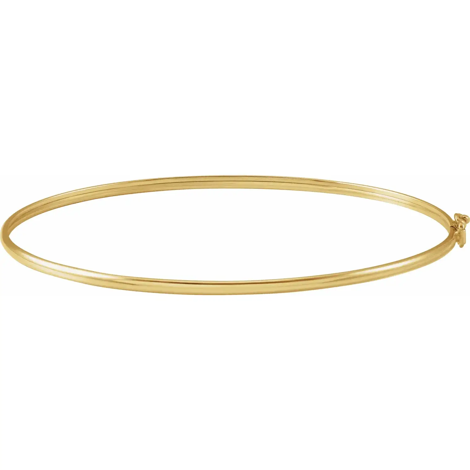 Yellow Gold Mini Classic Bangle Bracelet