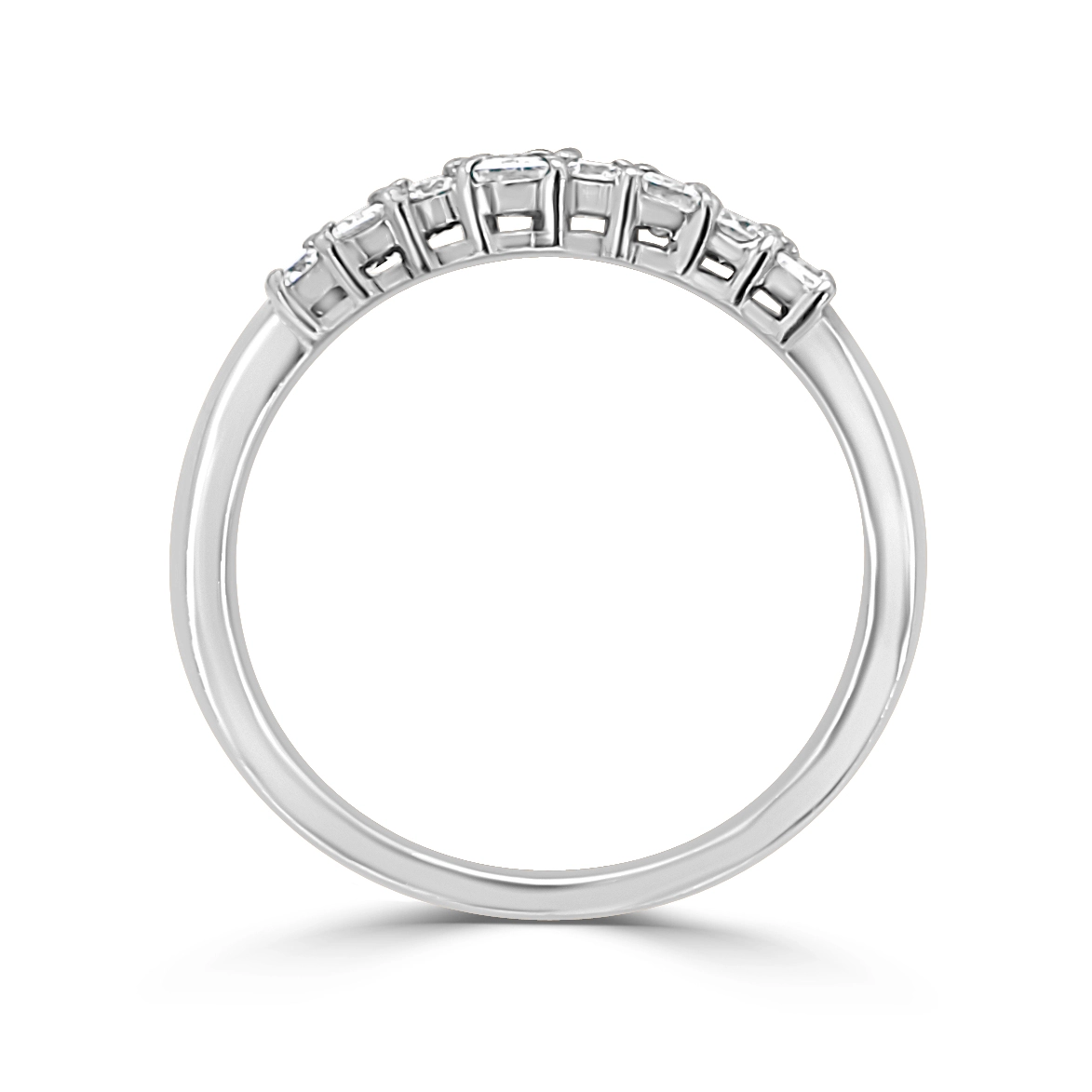 White Gold Beautiful And Unique Wedding Diamond Band jewelry store near me