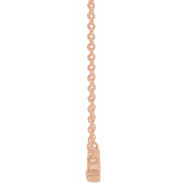 Rose Gold “Mrs” Gold Pendant Necklace jewelry store near me