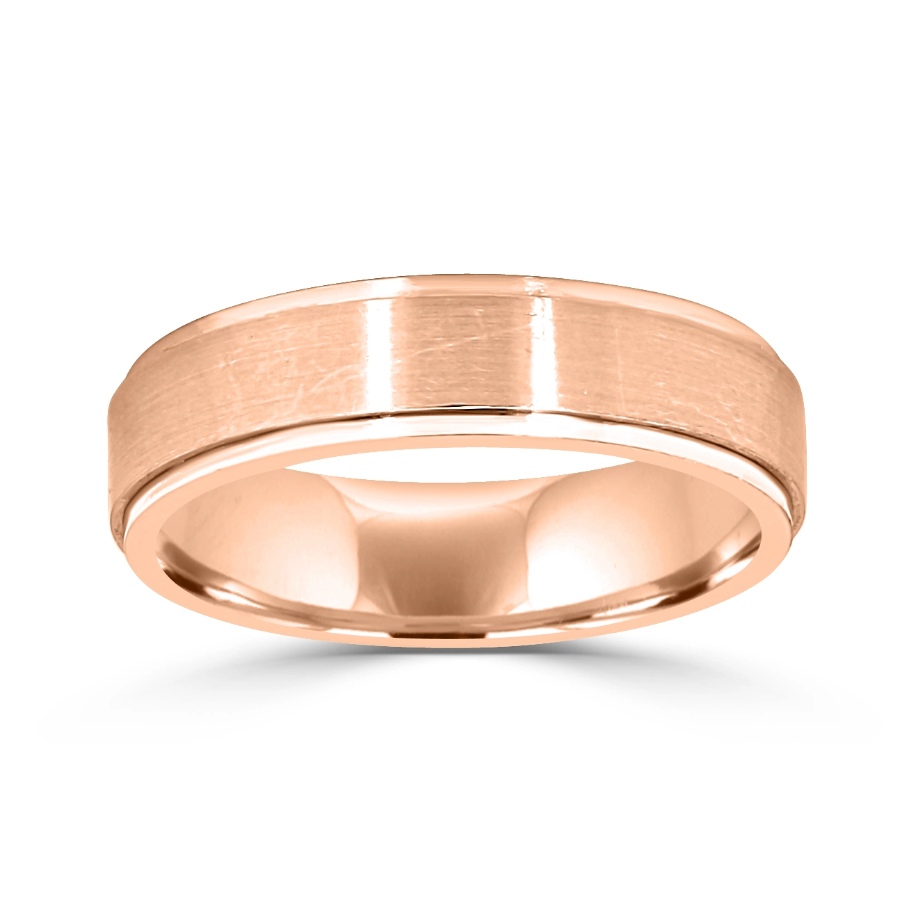 Rose Gold Unique Wedding Ring Designs For Men