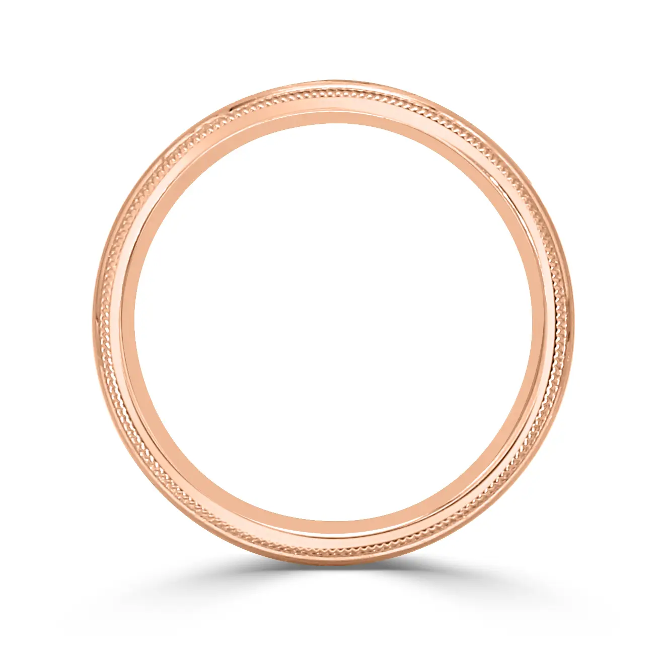 Rose Gold Rowan Princess Cut Wedding Ring jewelry store near me
