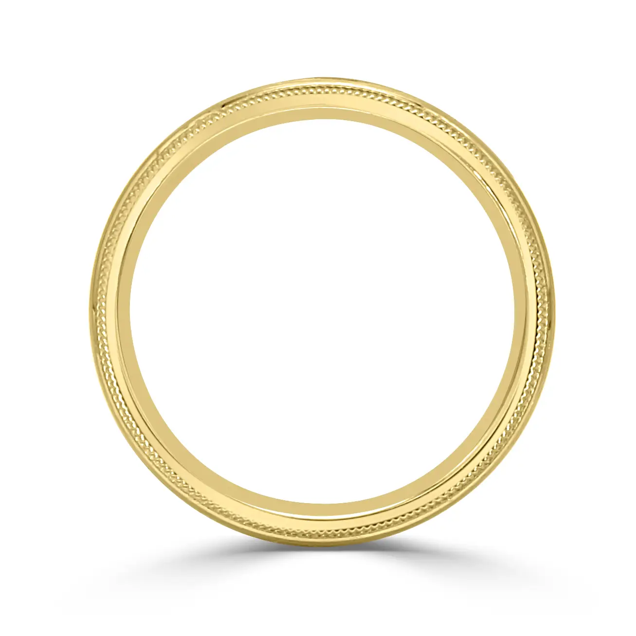 Yellow Gold Rowan Princess Cut Wedding Ring jewelry store near me