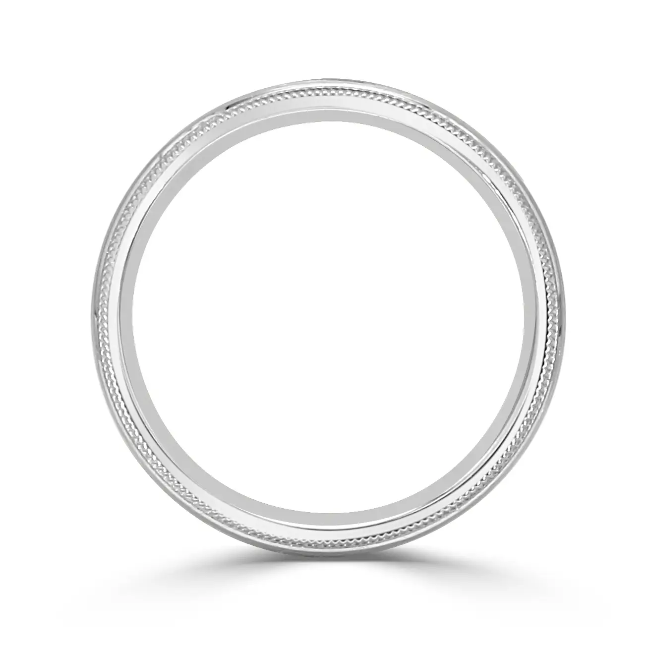 White Gold Rowan Princess Cut Wedding Ring jewelry store near me
