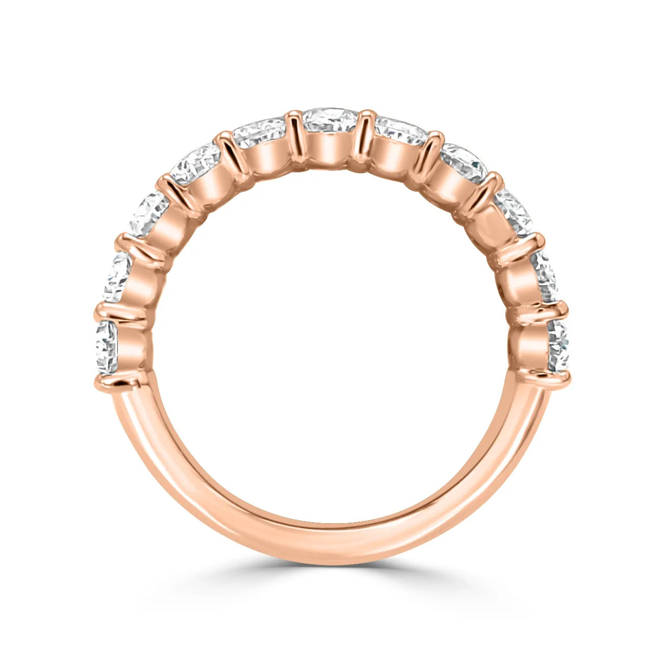 Rose Gold Leading Lady Wedding Ring jewelry store near me