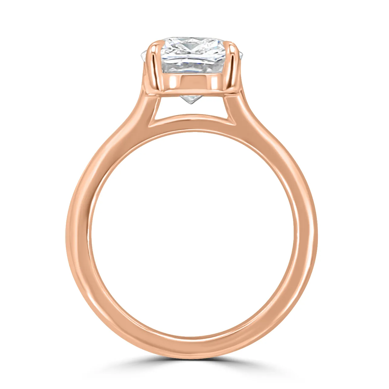 Rose Gold Stunning Modern Cathedral Solitaire Engagement Ring jewelry store near me Rose Gold Stunning Modern Cathedral Solitaire Engagement Ring jewelry store near me