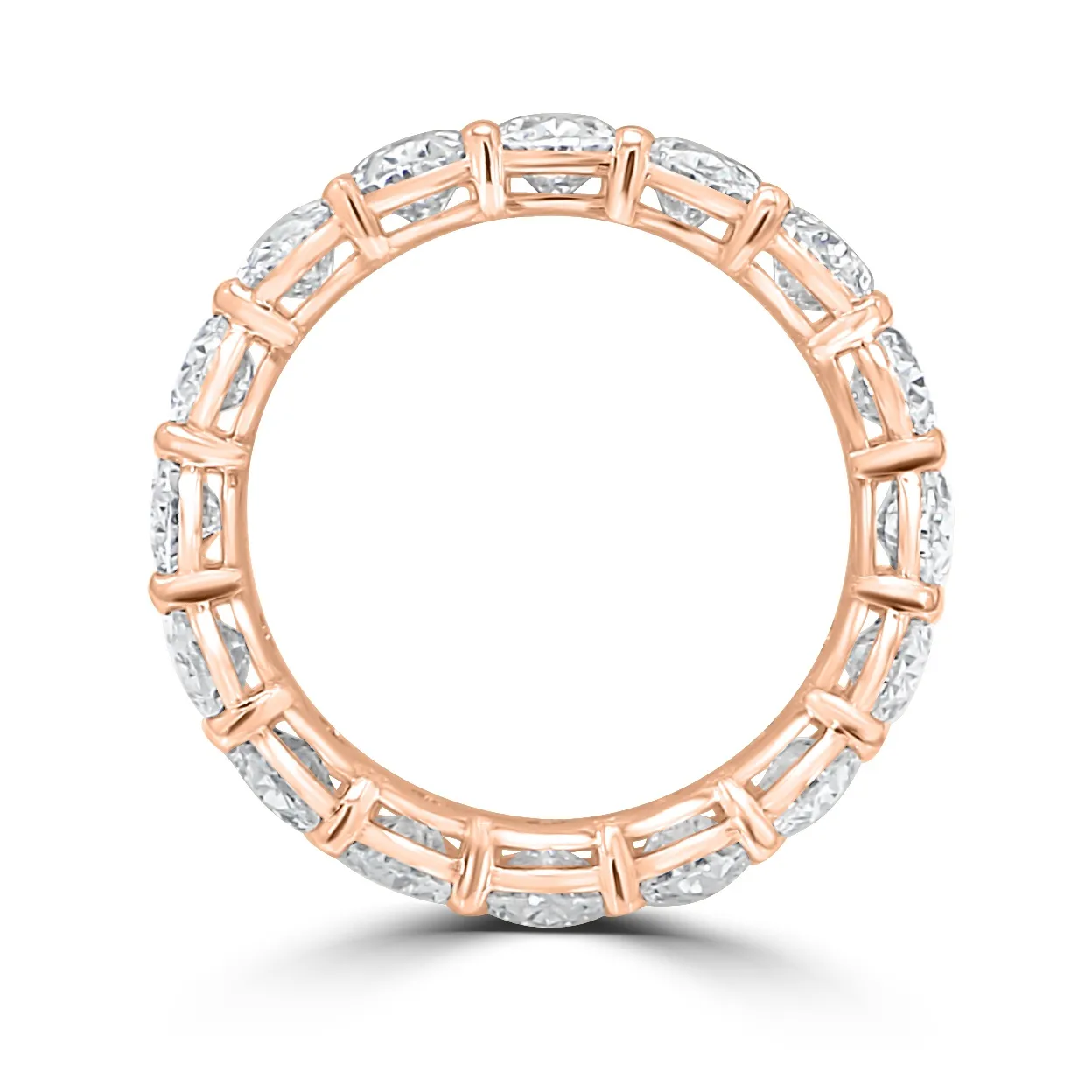 Rose Gold Ohanna Diamond Band jewelry Wabash avenue