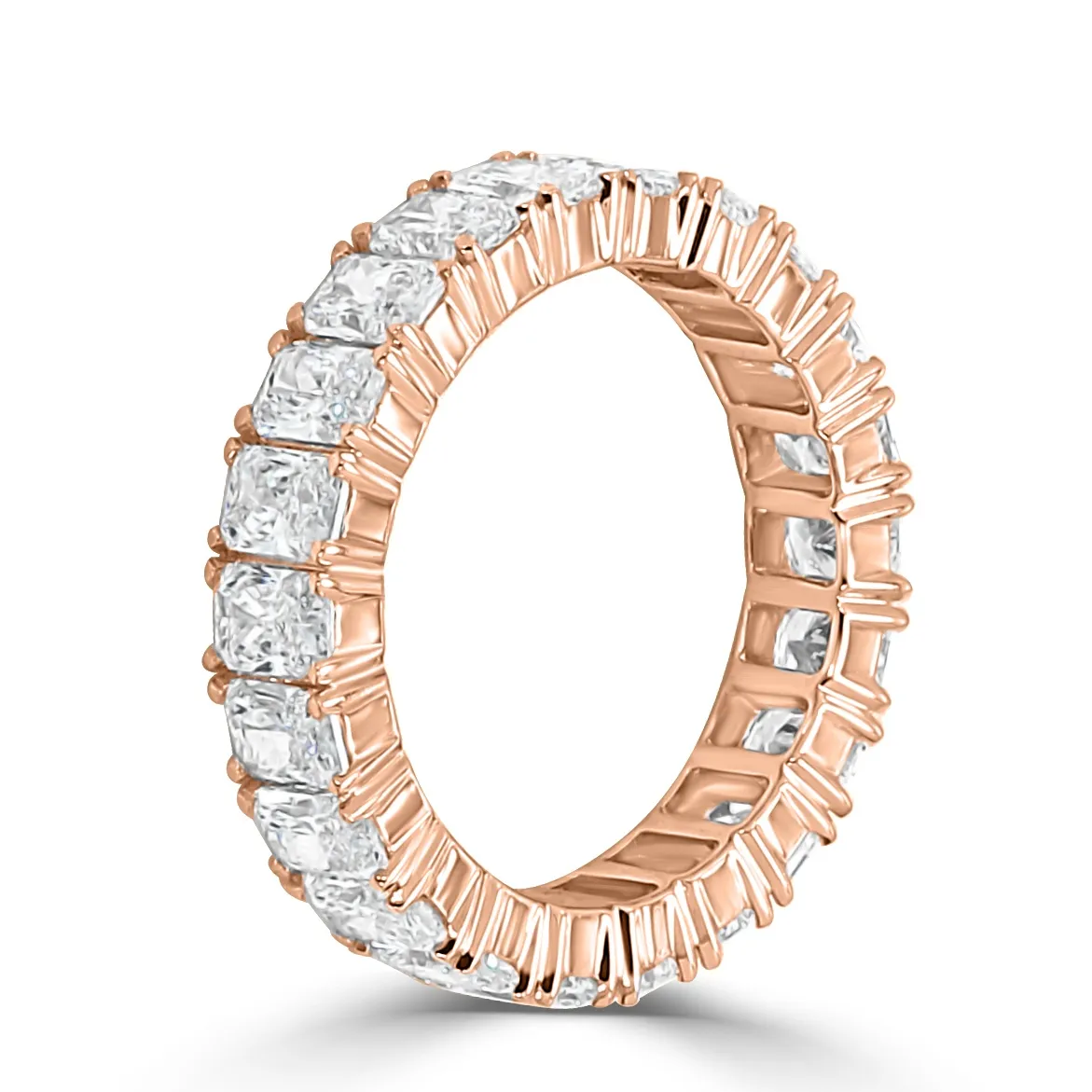 Rose Gold Radiance Diamond Eternity Ring jewelry store near me