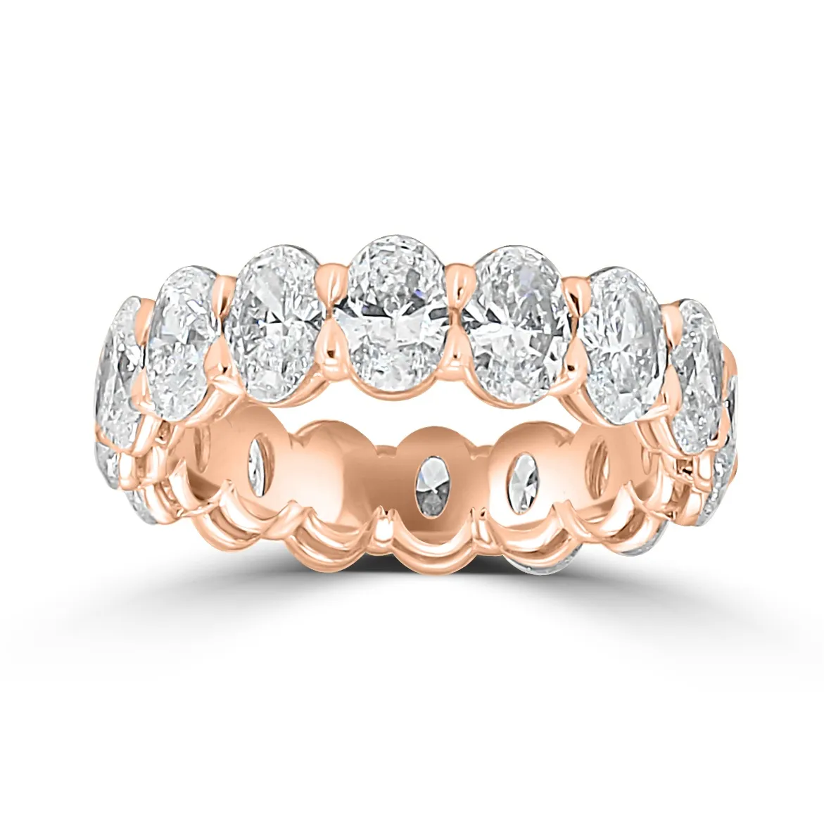 Rose Gold Ohanna Diamond Band