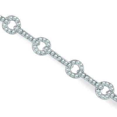 White GoldGorgeous and Stunning Diamond Bracelet