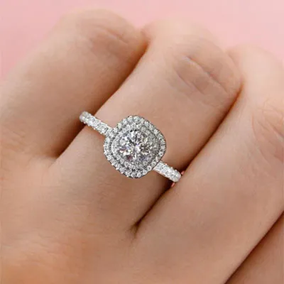White GoldClassic Engagement Ring from best jeweler