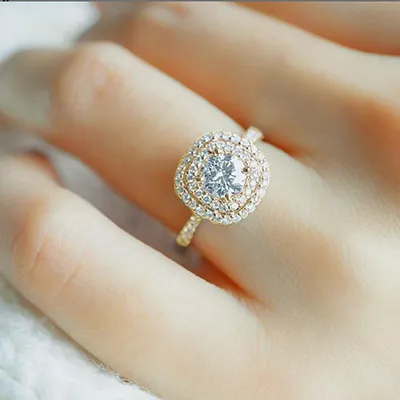 Yellow Gold Classic Engagement Ring jewelry store near me