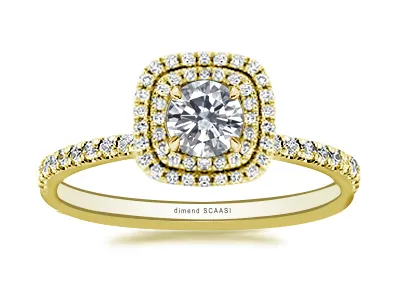 Yellow Gold Classic Engagement Ring