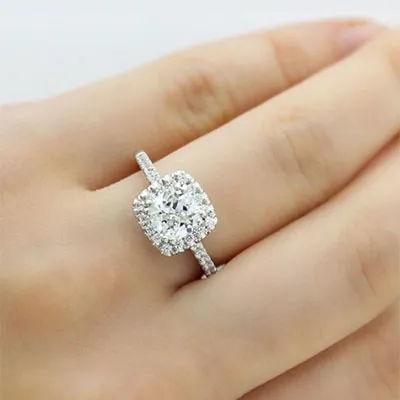 White Gold Truly Stunning Engagement Ring jewelry store near me