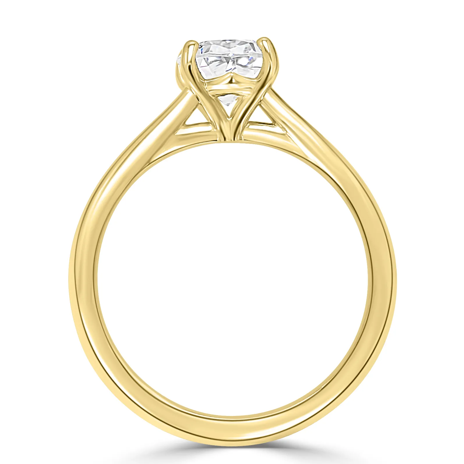 Yellow Gold Truly Stylish Engagement Ring jewelry store near me