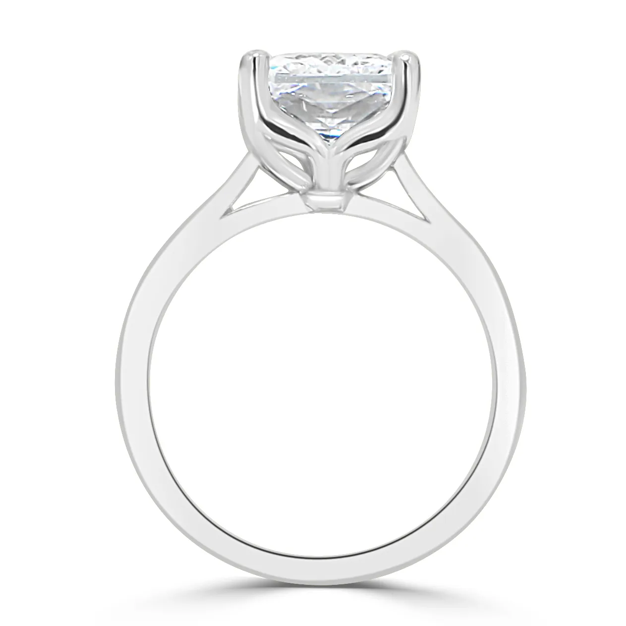 White Gold Perfectly Gorgeous Solitaire Engagement Ring jewelry store near me