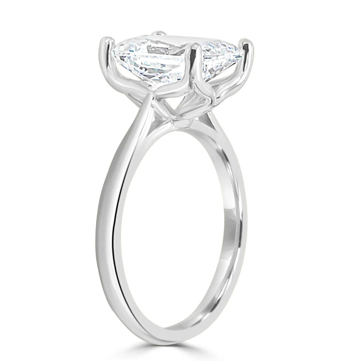 White GoldPerfectly Gorgeous Solitaire Engagement Ring jewelry Wabash avenue