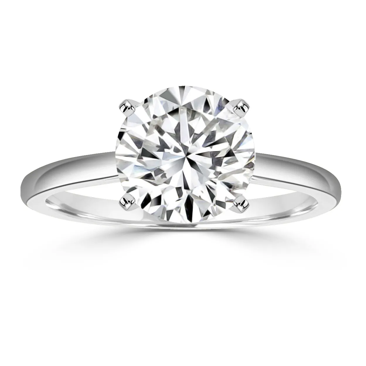 Platinum Perfectly Gorgeous Solitaire Engagement Ring