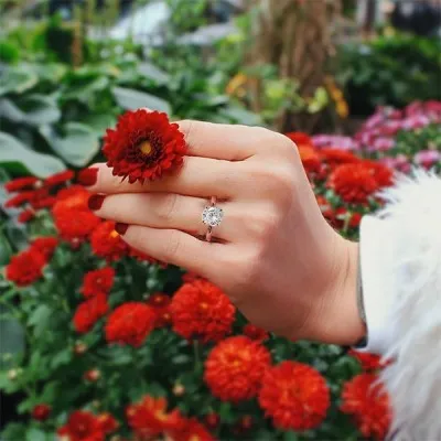 Rose Gold Sleek and Elegant Solitaire Engagement Ring jewelry windy city