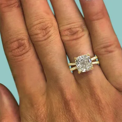 Yellow Gold Perfect Engagement Ring Setting jewelry online