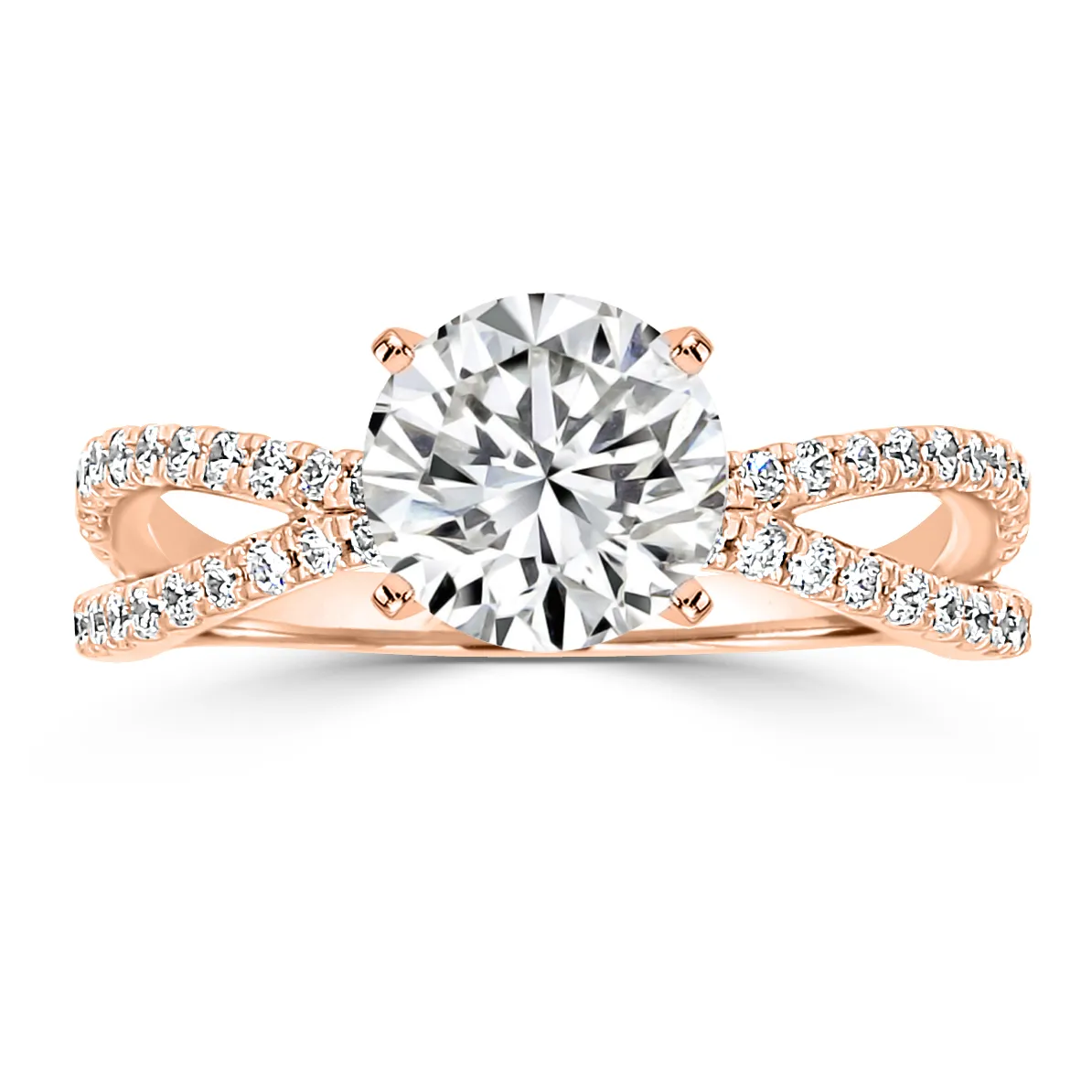 Rose Gold Perfect Engagement Ring Setting