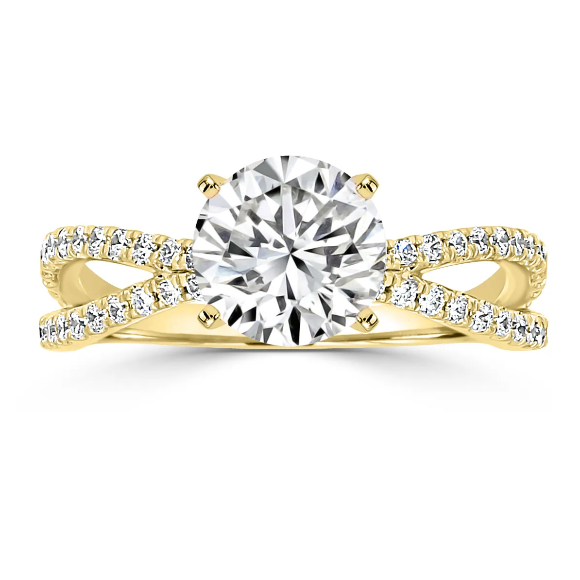 Yellow Gold Perfect Engagement Ring Setting