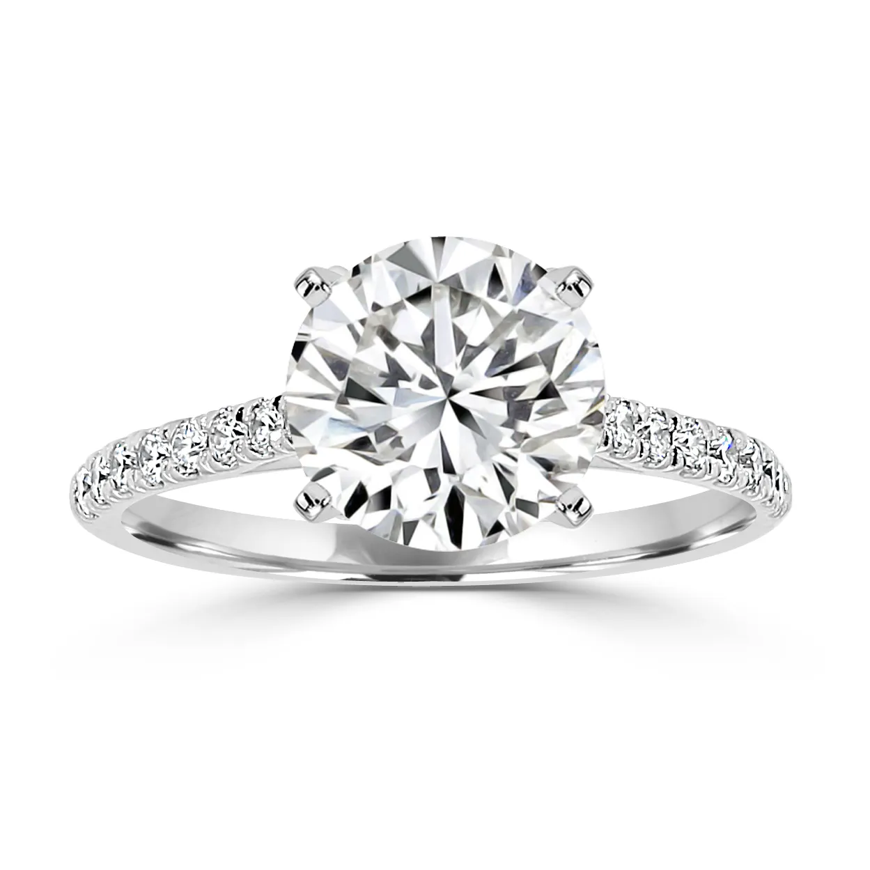 White Gold Super Special Engagement Ring