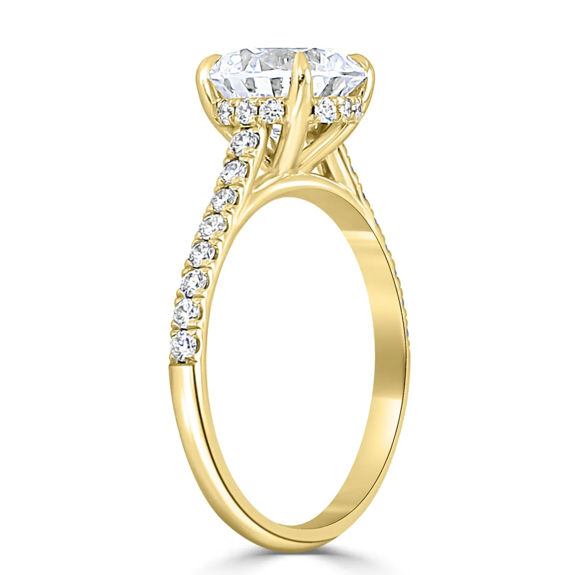 Yellow Gold Super Special Engagement Ring jewelry Wabash avenue