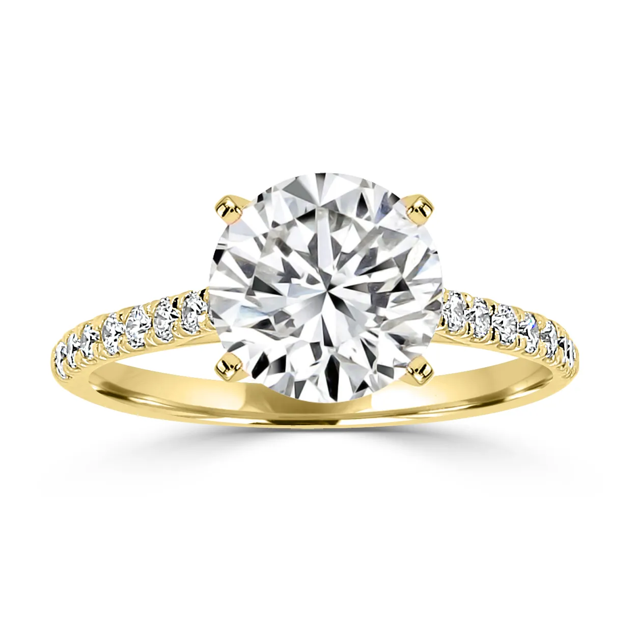 Yellow Gold Super Special Engagement Ring