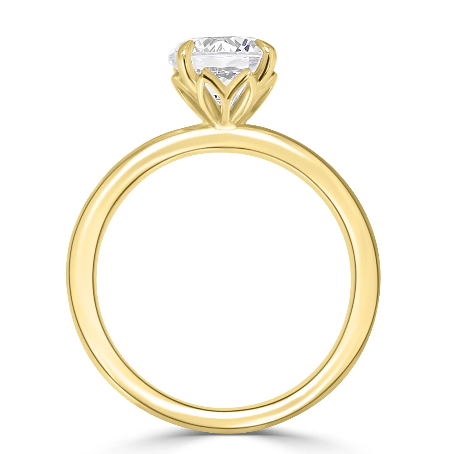 Yellow Gold Unique Engagement Ring jewelry store near me