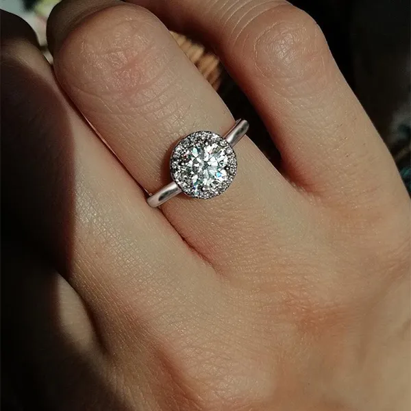White GoldCharming and Contemporary Engagement Ring jewelry store near me