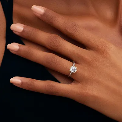 White Gold Vintage Oval Engagement Ring jewelry windy city