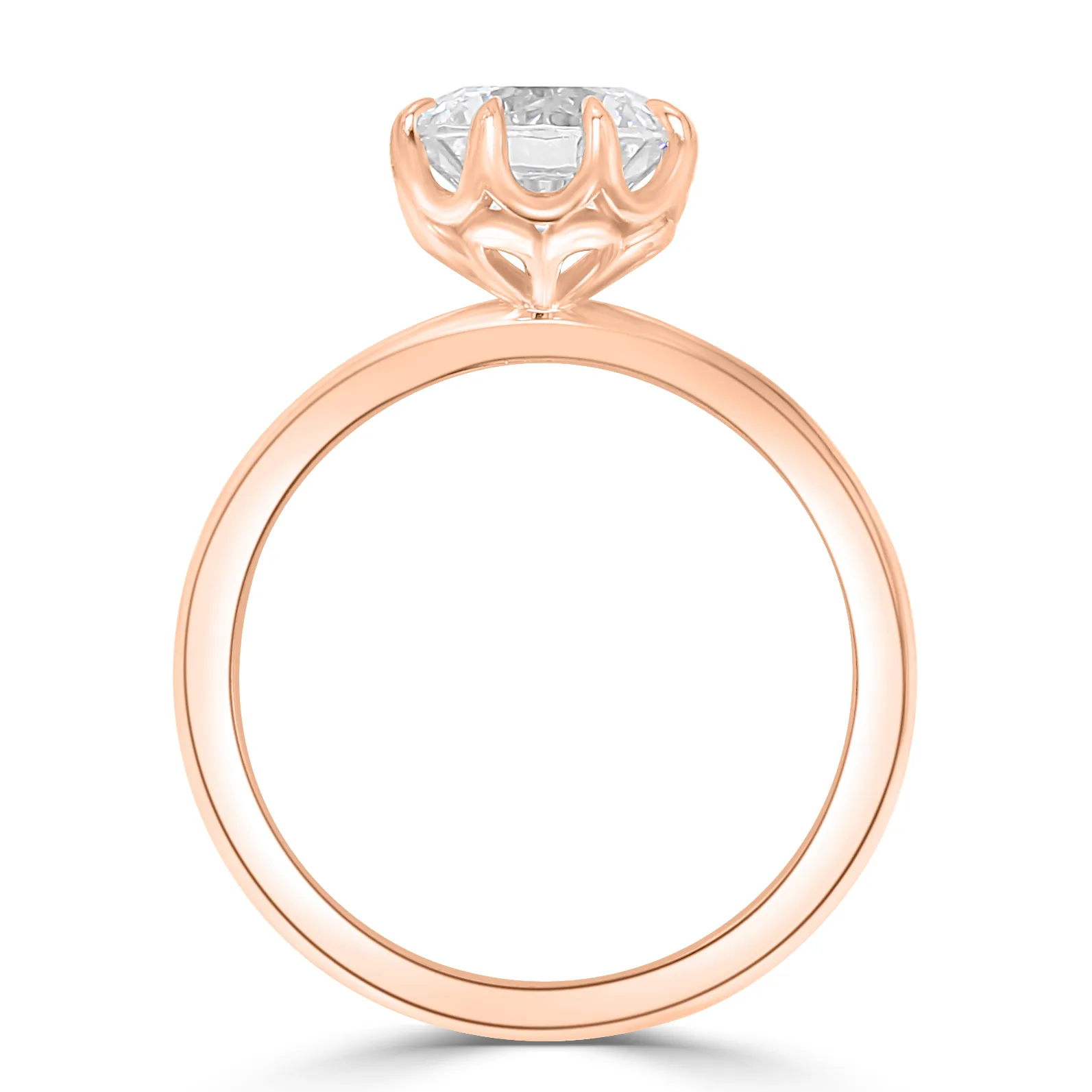 Rose Gold Vintage Oval Engagement Ring jewelry store near me