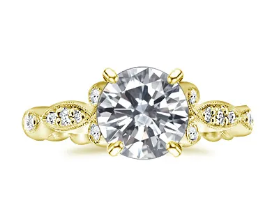 Yellow Gold Exclusive Custom Engagement Ring