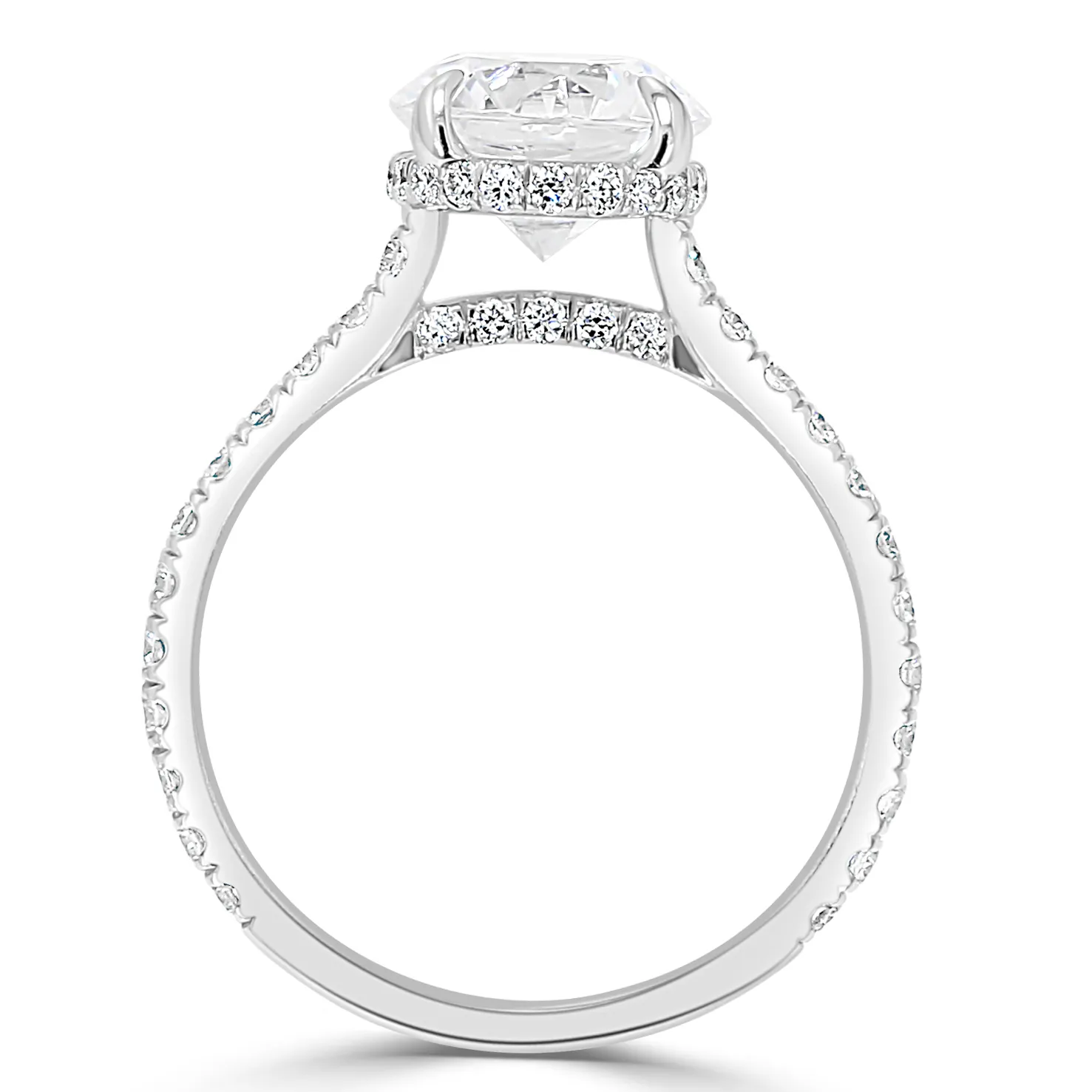White Gold Really Pretty and Gorgeous Engagement Ring jewelry store near me