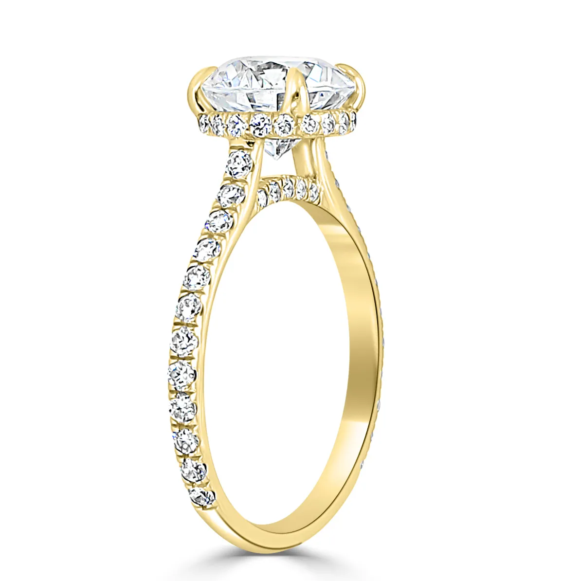 Yellow Gold Really Pretty and Gorgeous Engagement Ring jewelry Wabash avenue