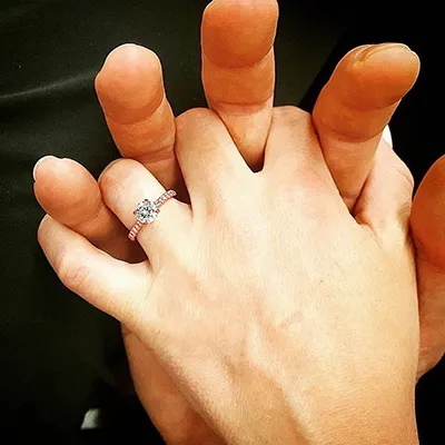 Rose Gold Edwardian Old European Engagement Ring jewelry online