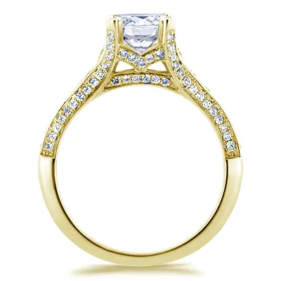 Yellow Gold Most Glamorous Engagement Ring jewelry store near me