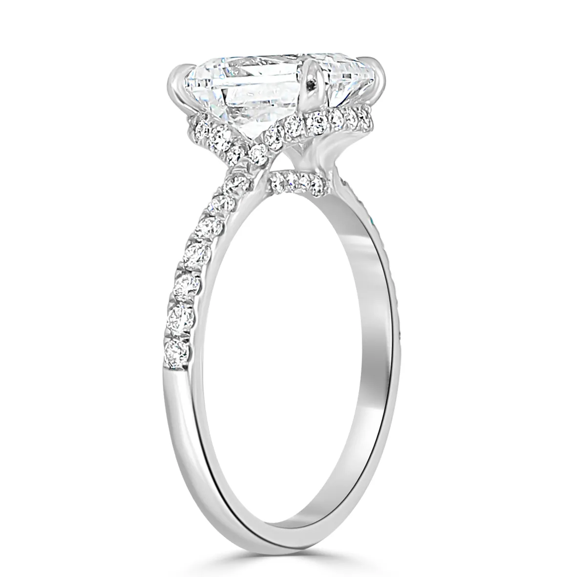 Platinum Bespoke Engagement Ring jewelry Wabash avenue
