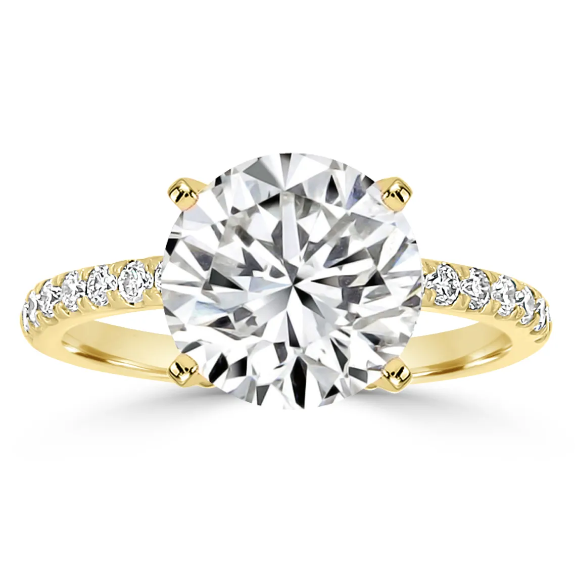 Yellow Gold Bespoke Engagement Ring