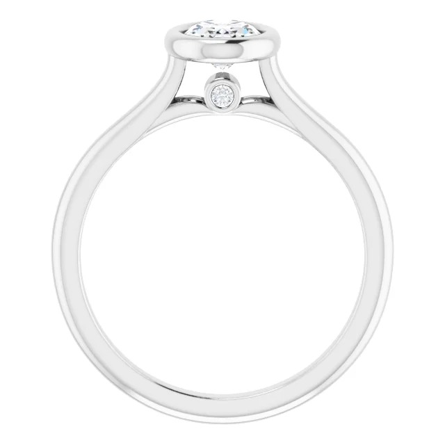 Oval Engagement Rings Oval Diamond Engagement Ring dimend SCAASI, Chicago