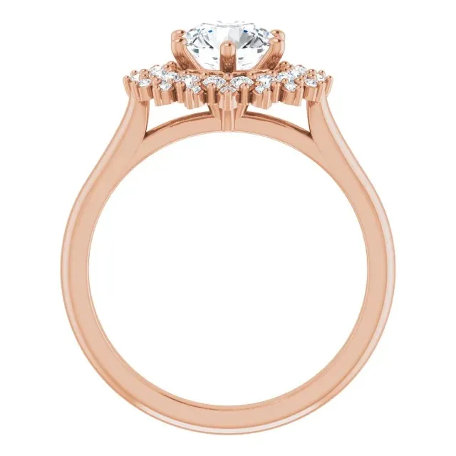 Rose Gold Breathtaking Beauty and Sparkle Diamond Ring jewelry store near me