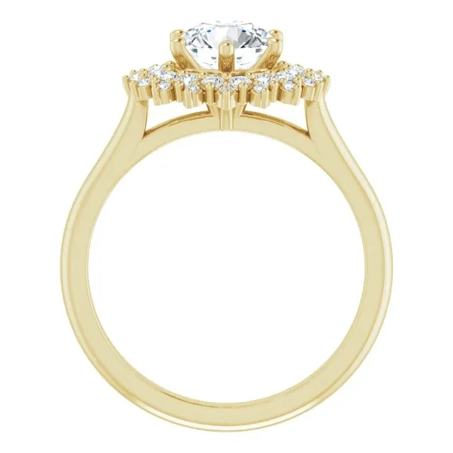 Yellow Gold Breathtaking Beauty and Sparkle Diamond Ring jewelry store near me