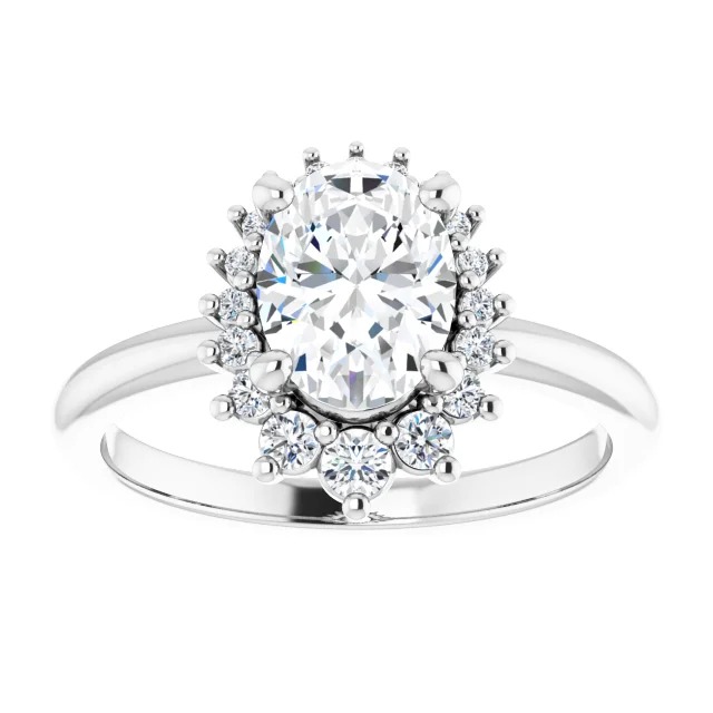 Oval Engagement Rings from Diamond Jewelers Near Me