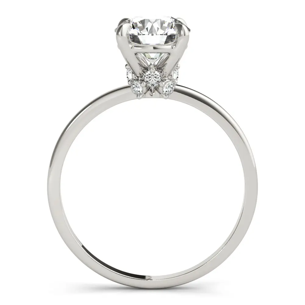 Platinum Sparkling Diamond Engagement Ring jewelry store near me