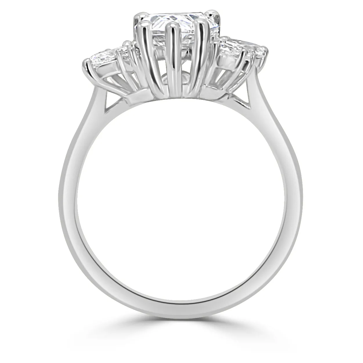 White GoldPear Shaped Engagement Ring jewelry store near me