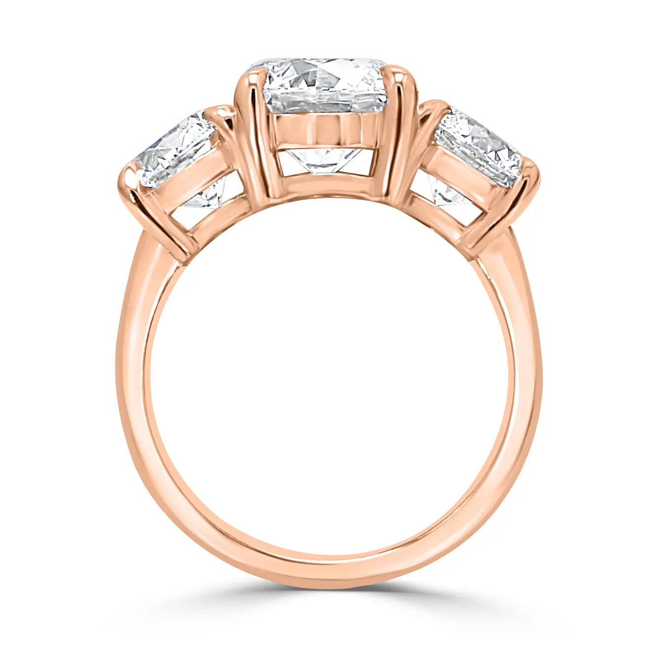 Rose Gold Timeless Triad Diamond Ring jewelry store near me Rose Gold Timeless Triad Diamond Ring jewelry store near me